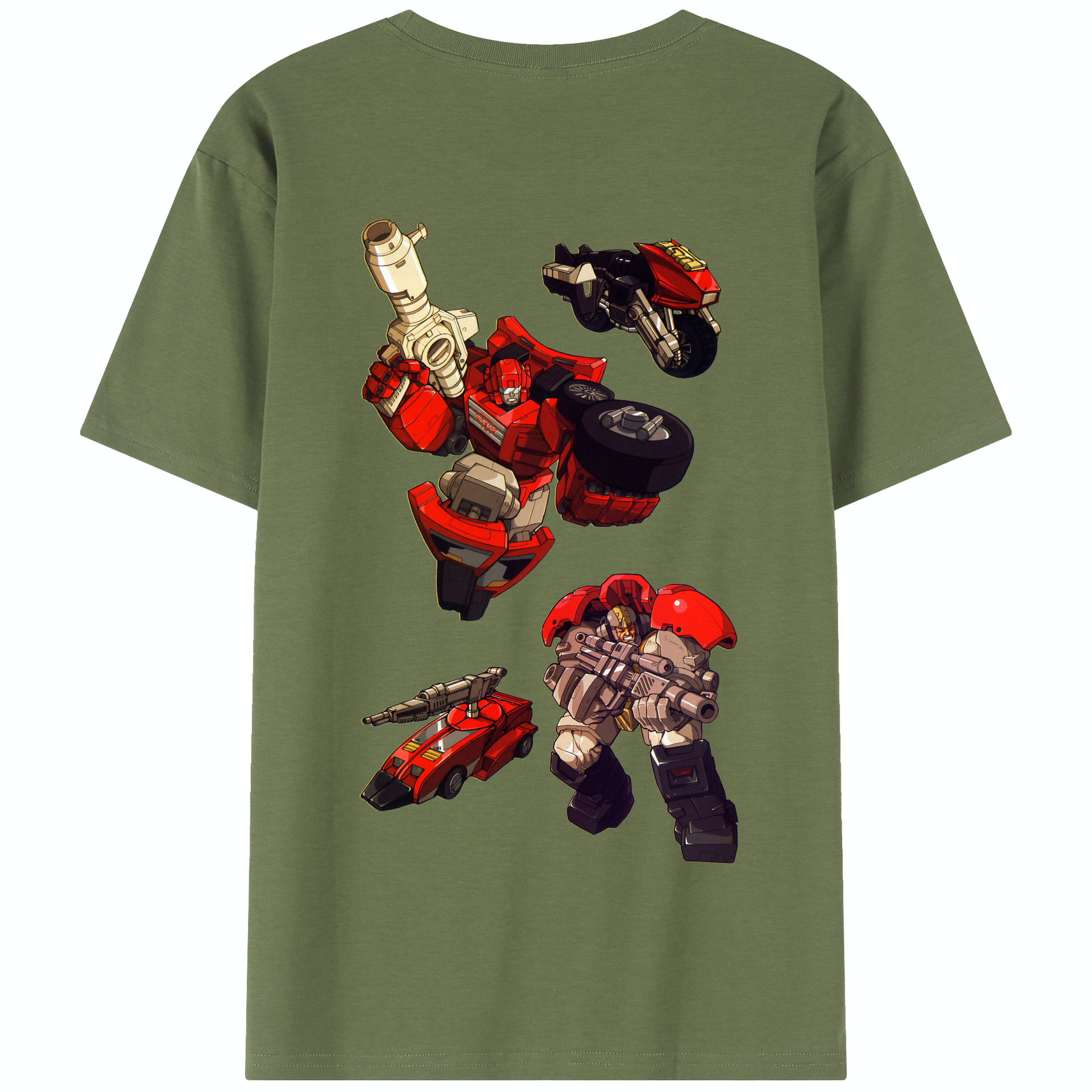 （画像用）  綿100％半袖Tシャツ（背面プリント）